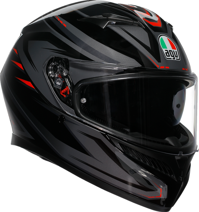 Agv K3 Helmet - Syth - Black/Red - Medium 2118381004-021-M