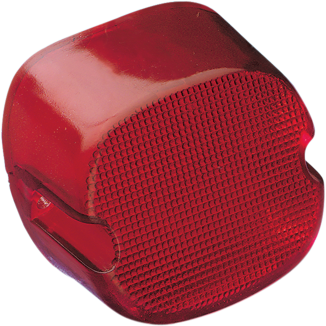 Drag Specialties Taillight Lens - Bottom Tag Window - Red