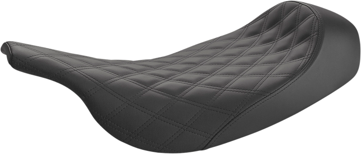 Saddlemen Renegade Solo Seat - Lattice Stitched - Black - Fl '97-'07 897-07-002Ls