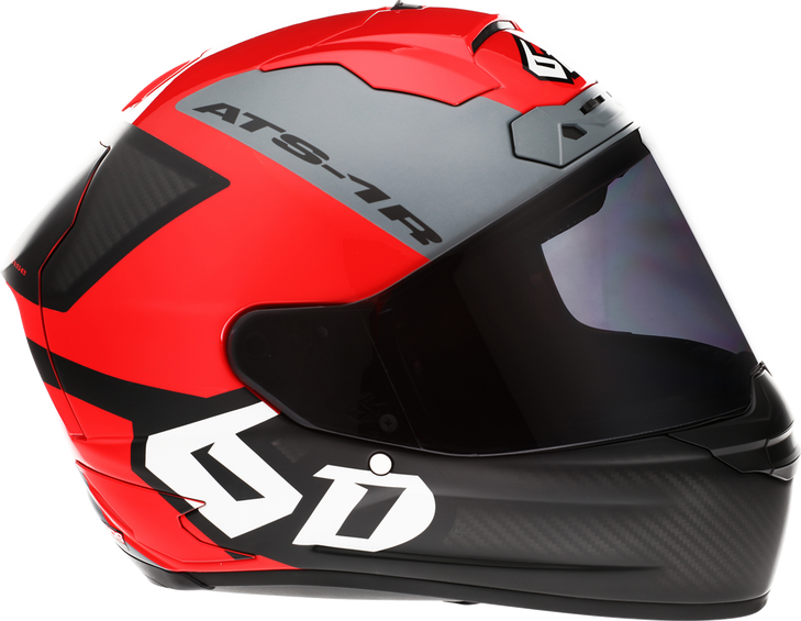 Ats-1R Helmet - Wyman - Red/Gray - 2Xl 30-0739