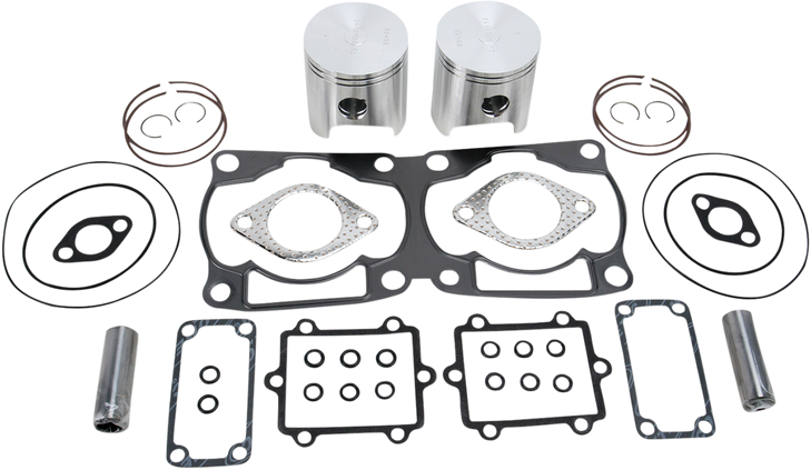 Wiseco Piston Kit With Gaskets - 66.50 Mm - Arctic Cat Sk1308