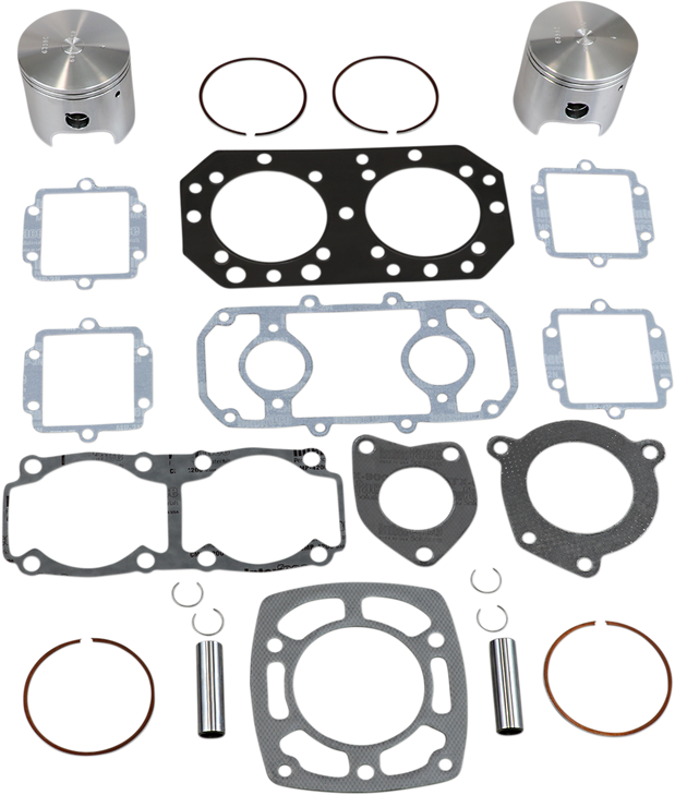 Wiseco Piston Kit - Kawasaki - 550 Cc Twin Cylinder - +0.50 Mm Wk1046