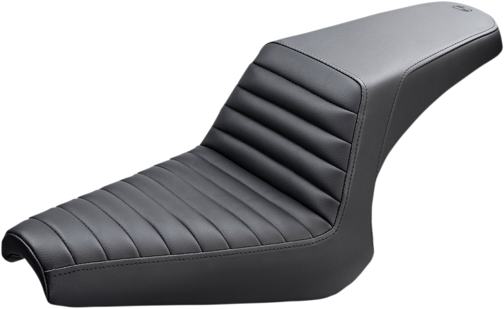 Saddlemen Step-Up Seat - Front Tuck-N-Roll - Black Y13-16-171