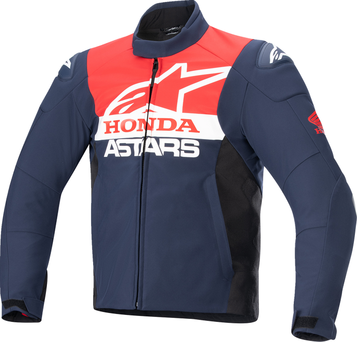 Honda Smx Waterproof Jacket - Blue/Black/Red - 3Xl 3206223-7163-3X