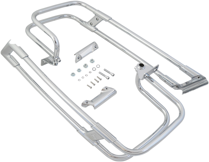 Drag Specialties Saddlebag Guard Rails - Chrome - Fl '14-'24
