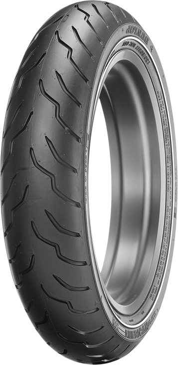Dunlop Tire - American Elite - Front - 130/80B17 - Narrow Whitewall - 65H 45131875