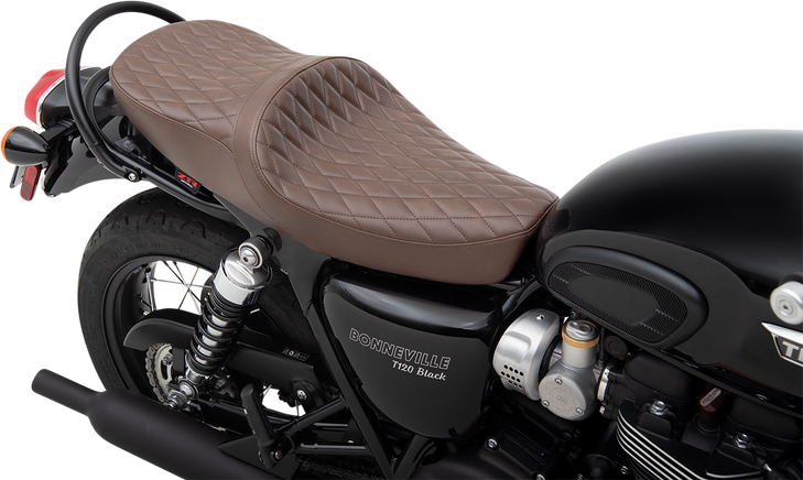 Z1R Low Tr Seat - Diamond - Brown - Vinyl
