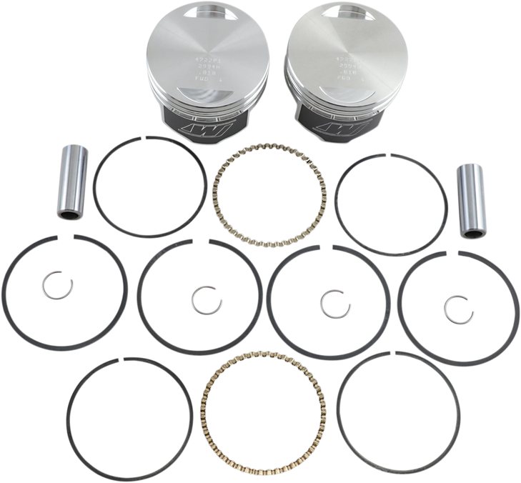 Wiseco Piston Kit - +0.010" - Evolution Big Twin 1340 Cc K1641