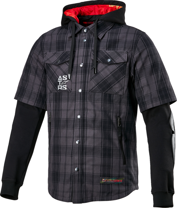Mo.St.Eq Tartan Jacket - Gray/Black - 4Xl 4300424-9610-4X