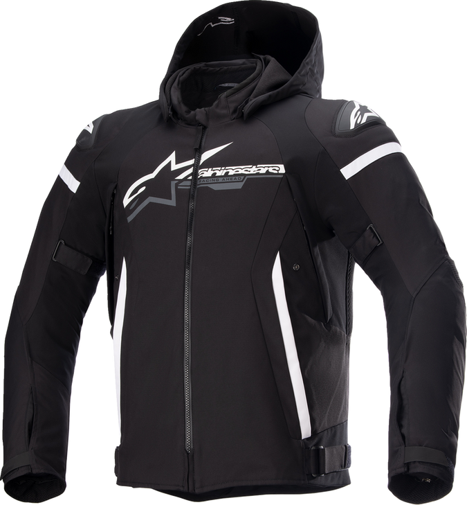Zaca Waterproof Jacket - Black/White - Medium 3206423-12-M