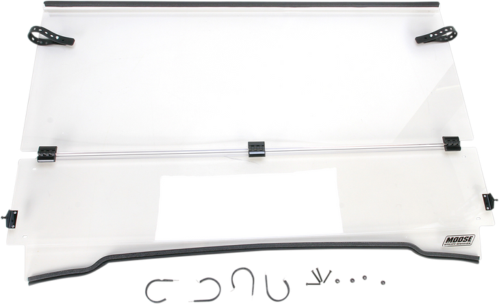 Moose Utility Full Folding Windshield - Mule Lema100-0008