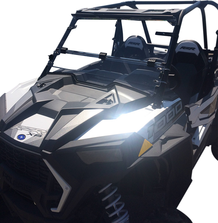 Moose Utility Full Folding Windshield - Rzr Xp Lema100-0046