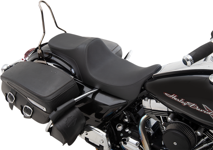 Drag Specialties Predator Iii 2-Up Seat - Smooth - Fl '08-'23
