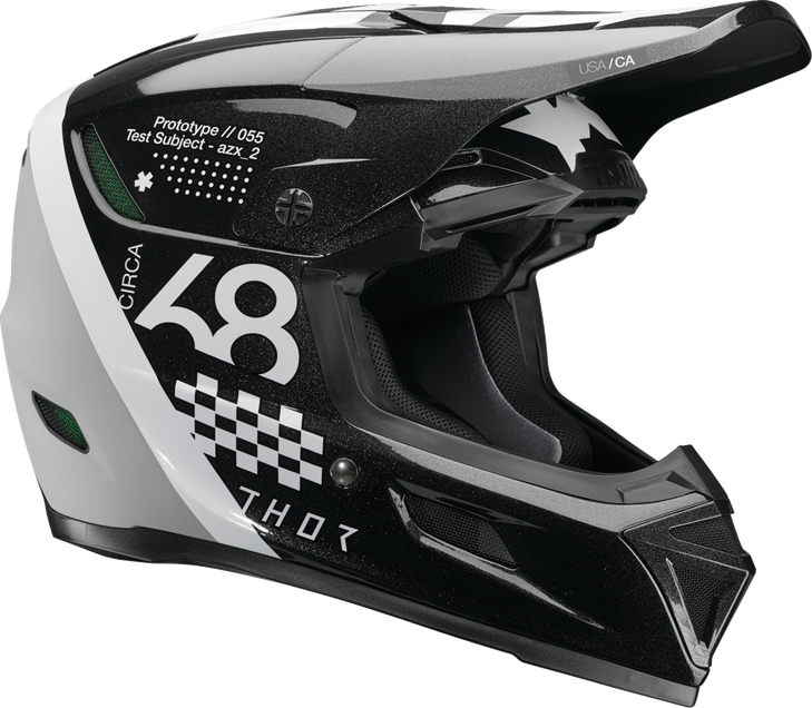 Reflex Sport Helmet - Riot - Mips - Black/White - Large