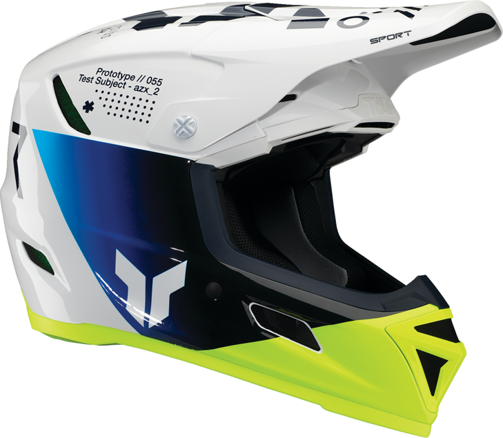 Reflex Sport Helmet - Strike - Mips - Navy/Acid - Small