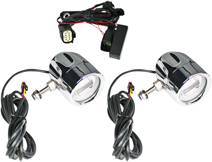 Custom Dynamics Led Fog Light - Ss8 - Chrome Pb-Fog-Ss8-C
