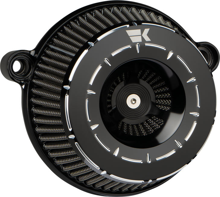 Khrome Werks Instigator Air Cleaner - Tracer - Black - Twin Cam 250210
