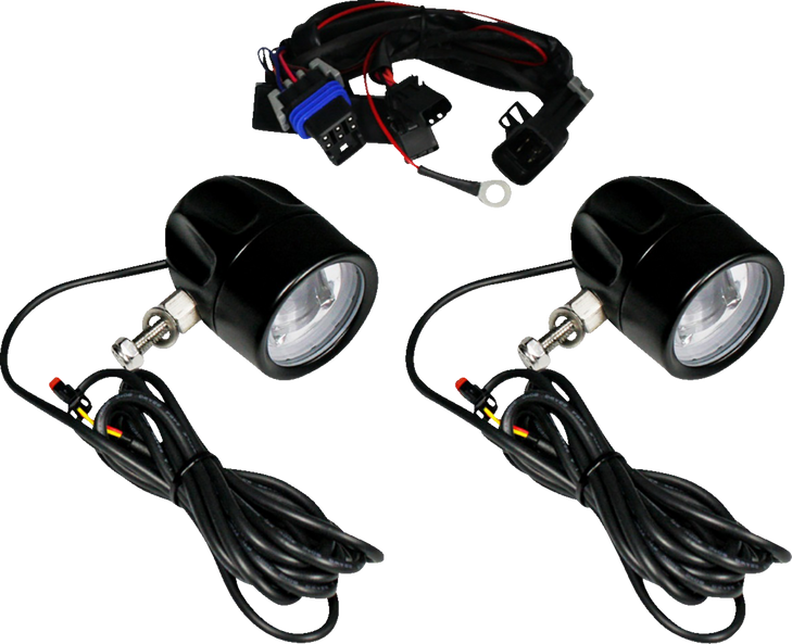 Custom Dynamics Fog Light - Black Pb-Fog-Chal-B