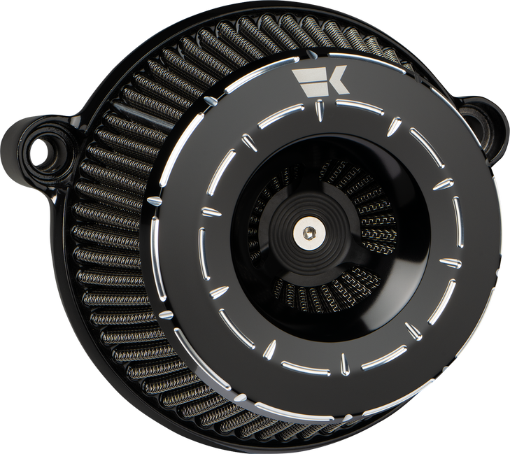 Khrome Werks Instigator Air Cleaner - Tracer - Black - M8 250110