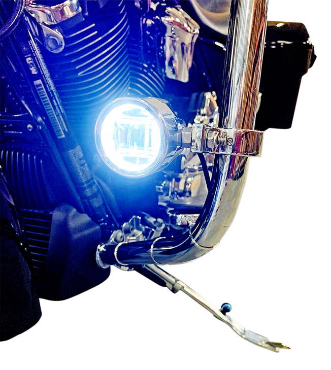 Custom Dynamics Led Fog Light - Bcm - Chrome Pb-Fog-Bcm-C