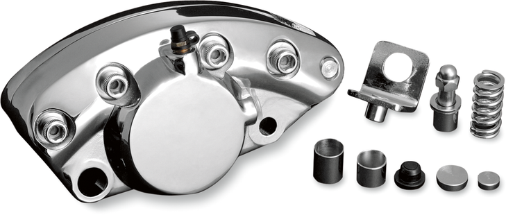 Drag Specialties Rear Caliper - Chrome - 73-83Fl/Fx