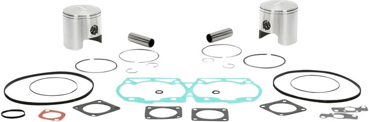 Wiseco Piston Kit With Gaskets - 78.50 Mm - 670 Engine Type - Ski-Doo Sk1237