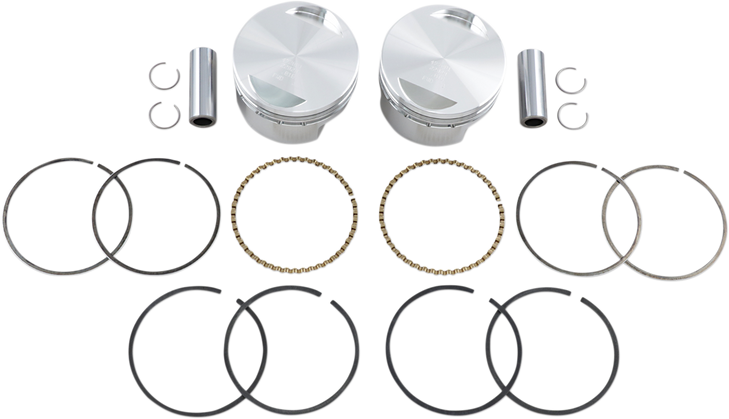 Wiseco Piston Kit - +0.010" - Xl 1200 | Buell With Oem 1200 Heads K1661
