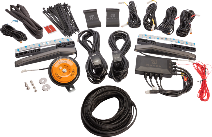 Ravek Turn Signal Kit - White Running Light - U-Force 68-100