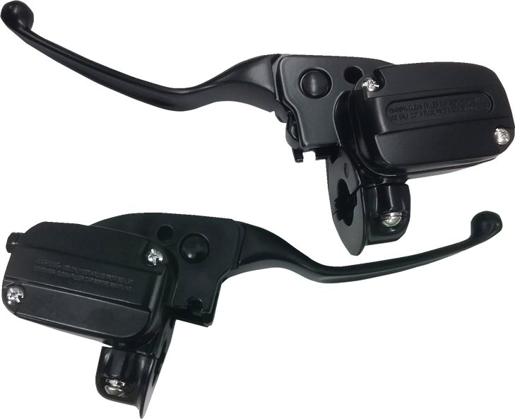 Drag Specialties Brake/Clutch Lever Assembly - Matte Black