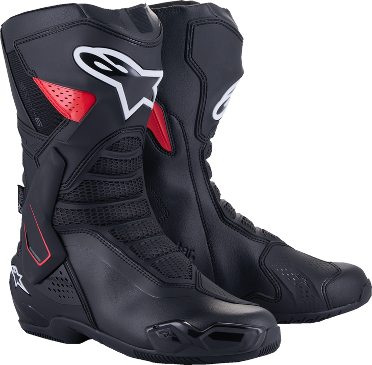 Smx-6 V3 Drystar Boots - Black/Red - Us 8/Eu 42 2243025-13-42