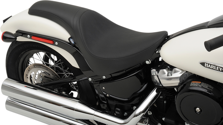 Drag Specialties Predator Seat - Solar Leather - Smooth - Fl/Fx '18-'22
