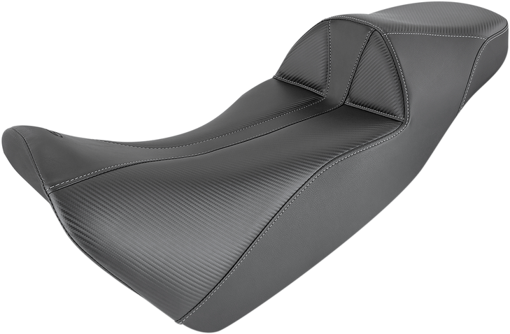 Saddlemen Adventure Tour Seat - One-Piece - Standard - Stitched - Black - Africa Twin 0810-H048
