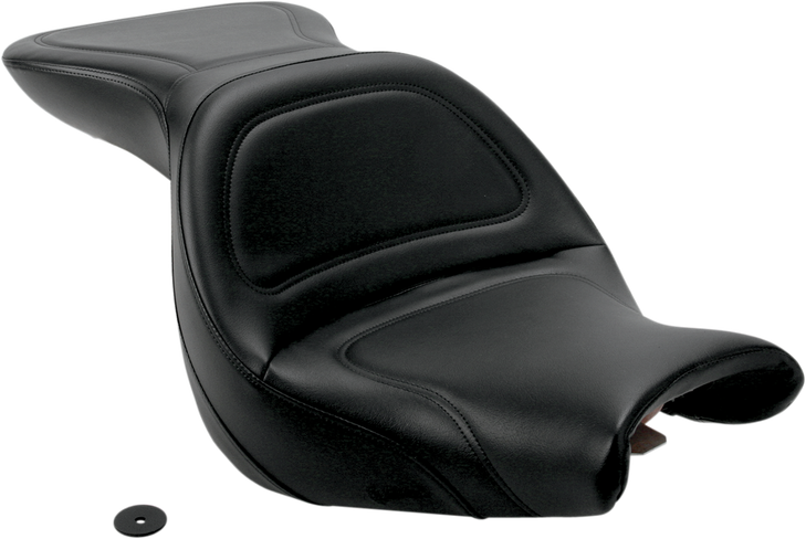 Saddlemen Seat - Explorer - Without Backrest - Stitched - Black - V750 Aero H04-13-029