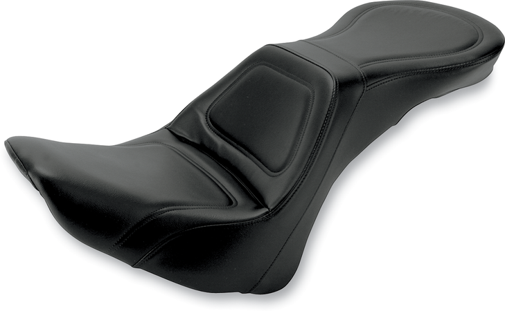 Saddlemen Seat - Explorer - Without Backrest - Stitched - Black - Flstn '06-'17 806-15-0291