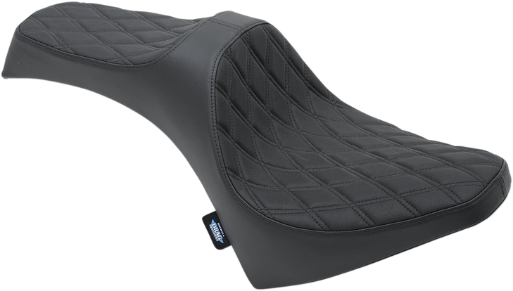Drag Specialties Predator Iii Seat - Double Diamond - Black Stitching - Scout '15-'22