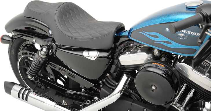 Drag Specialties Caballero Seat - Diamond Stitch - Xl '04-'22