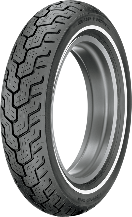 Tire - D402 - Rear - Mt90-16 - Narrow Whitewall - 74H 45006847