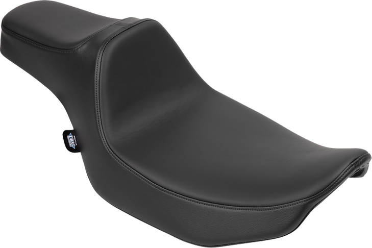 Drag Specialties Seats Extended Reach Predator Iii Set - Vinyl/Solar Leather - Smooth - Flt/Flh '23-'24