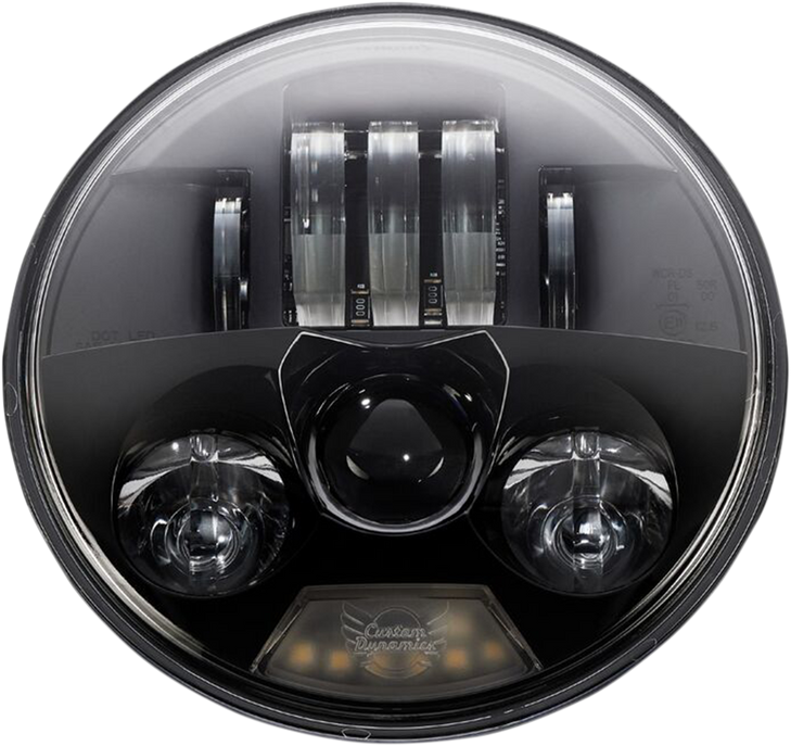 Custom Dynamics Probeam Led Headlamp 5.75" - Black Pb-575-B