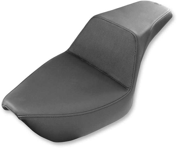 Saddlemen Step-Up Seat - Gripper - Black - Fxd 896-04-174