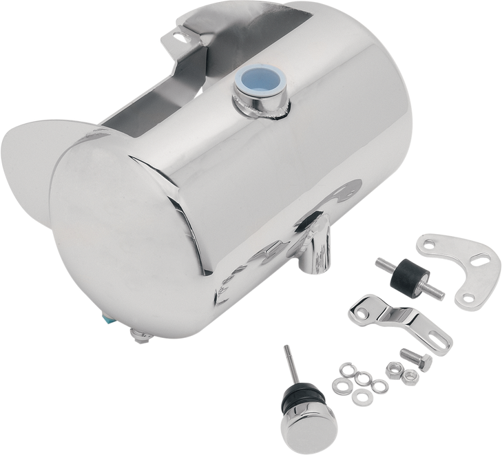 Drag Specialties Custom Oil Tank - Center Fill - Softail