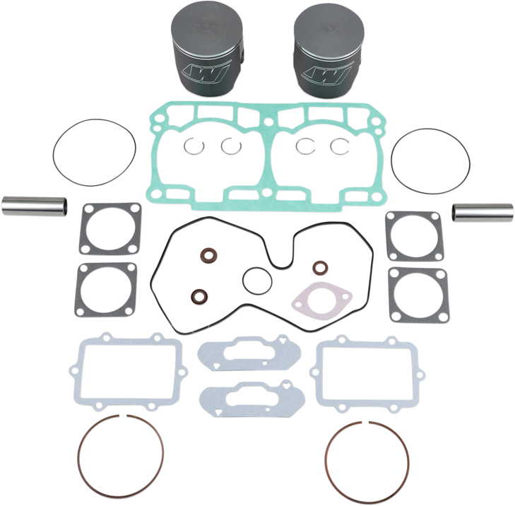 Wiseco Piston Kit With Gaskets - 82.00 Mm - 800R Ptek Engine Type - Ski-Doo Sk1378
