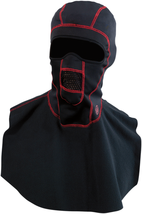 Arctiva Windshield Balaclava With Dickie - Black/Red - Large/Xl