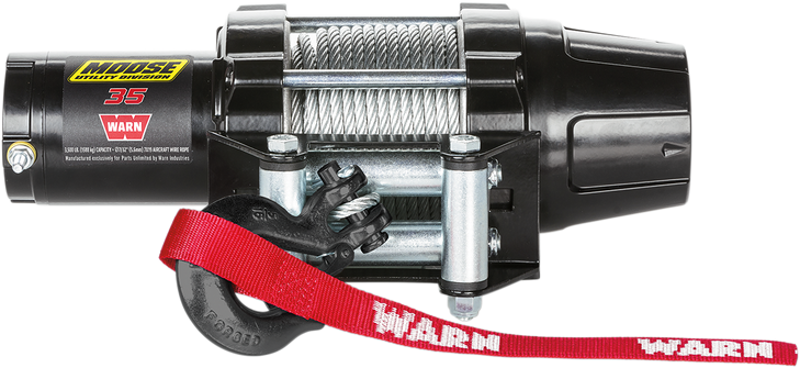 Moose Utility 3500 Lb Winch - Wire Rope 101601