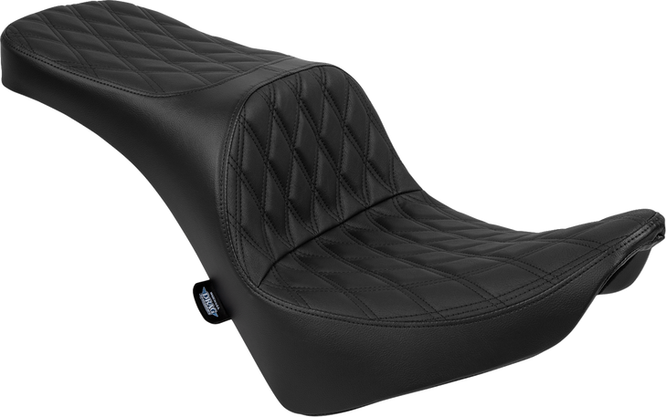 Drag Specialties Seats Seat Freedom 2Up Dd Stitch Blk Vinyl M8 Softail 2018-25