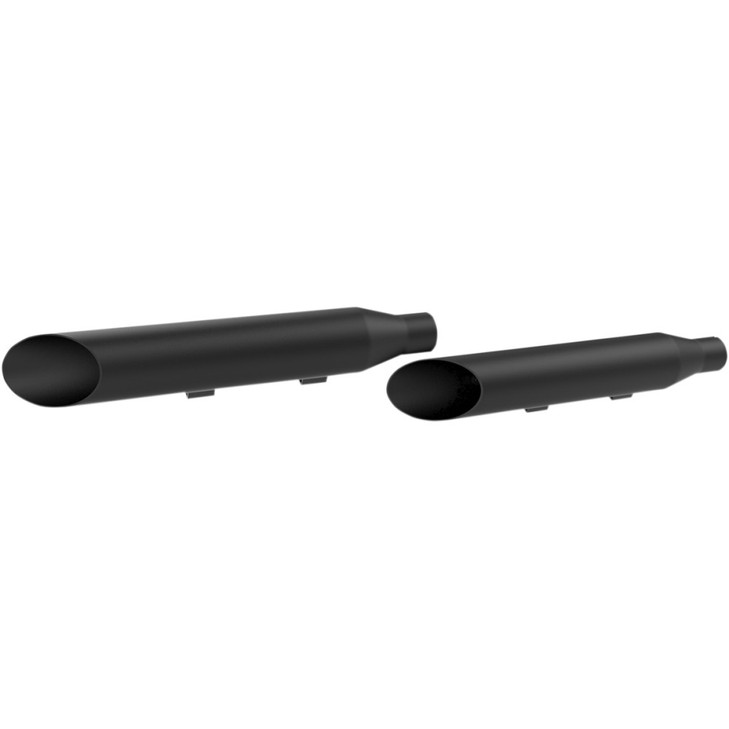 Khrome Werks 3" Hp-Plus Slip-On Mufflers - Slash-Cut - Black - Xl 202895