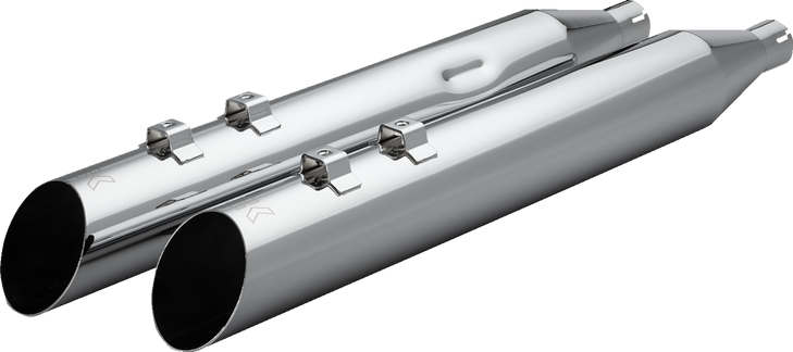 Khrome Werks Muffler 4.0"  Trike/Tc Slash Up Chrome 40Fsl-1021-Chr
