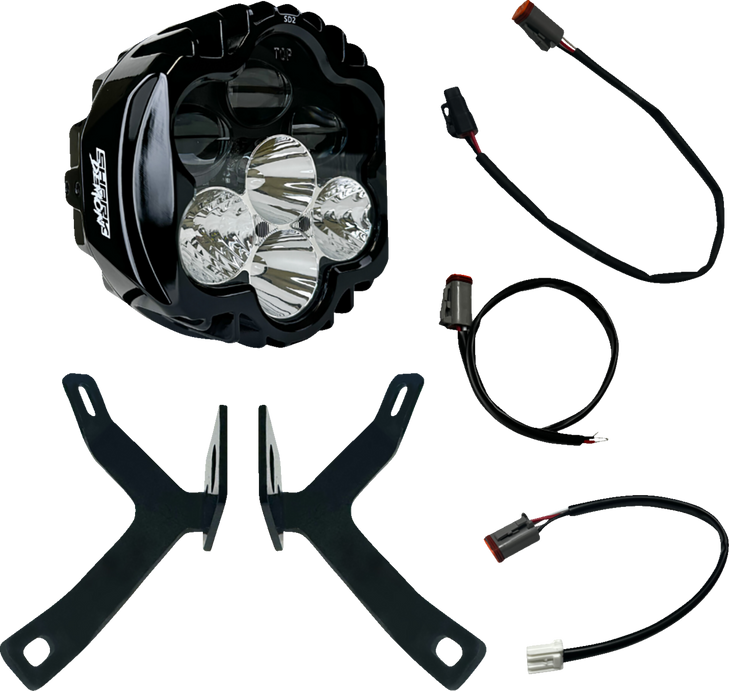 Headlight - Shark Demon - For Road Warrior Fairing Sd2-Msrw-W