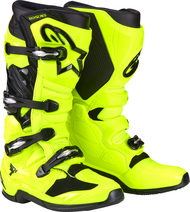 Tech 7 Boots - Fluorescent Yellow/Black - Us 10 2012025-551-10