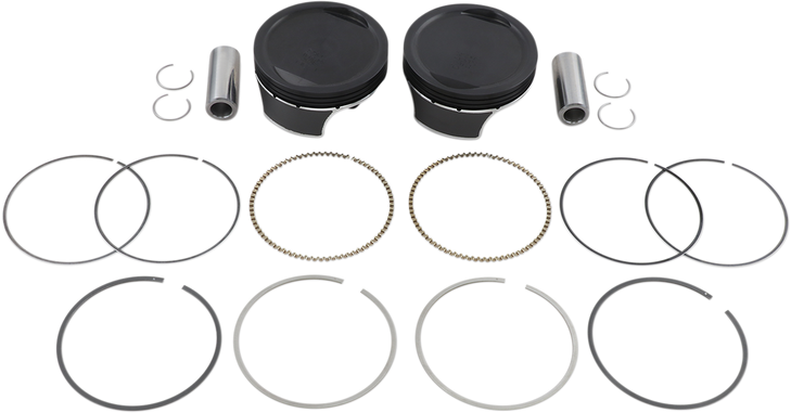 Wiseco Piston Kit - 3.875" - 103 Cubic Inch | 96 Cubic Inch Bored To 103 Cubic Inch - Twin Cam K2788